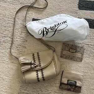 Brighton Crossbody Purse & Wallet with Dustbag